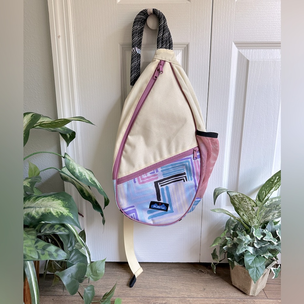 KAVU Women's Paxton Rope Pack Party Pop Slingback 870-1867 - Earth Tone Bag